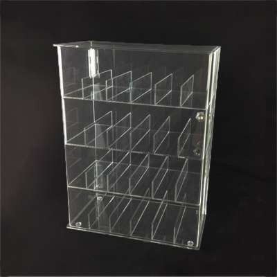 Wholesale Lockable Clear Showcase Acrylic Contact Lens Display